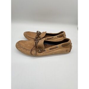 Sperry Top Sider Mens 14M Brown Leather Driving Moccasin Shoes STS10624